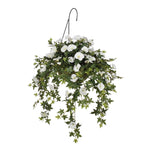 Artificial Morning Glory Hanging Basket - House of Silk Flowers®
 - 1