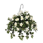 Artificial Hibiscus Hanging Basket - House of Silk Flowers®
 - 1