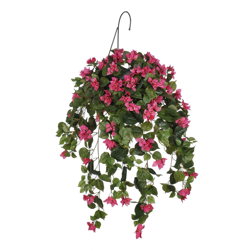 Artificial Bougainvillea Hanging Basket - House of Silk Flowers®
 - 1