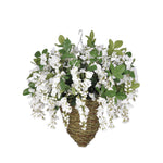 Artificial Wisteria Hanging Basket - House of Silk Flowers®
 - 13