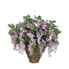 Artificial Wisteria Hanging Basket - House of Silk Flowers®
 - 15