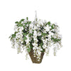 Artificial Wisteria Hanging Basket - House of Silk Flowers®
 - 17
