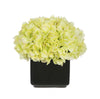 Artificial Hydrangea in Small Black Cube Ceramic - House of Silk Flowers®
 - 10