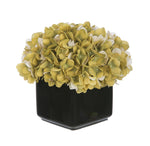 Artificial Hydrangea in Small Black Cube Ceramic - House of Silk Flowers®
 - 13