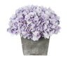 Artificial Hydrangea in Grey-Washed Wood Cube - House of Silk Flowers®
 - 22