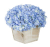 Artificial Hydrangea in White-Washed Wood Cube - House of Silk Flowers®
 - 7