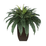 Artificial Fern in Tapered Zinc Planter - House of Silk Flowers®
 - 3