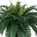 Artificial Fern in Tapered Zinc Planter