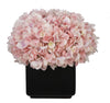 Artificial Hydrangea in Large Black Cube Ceramic - House of Silk Flowers®
 - 18