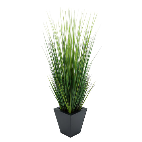 44-inch Grass Black Square Zinc