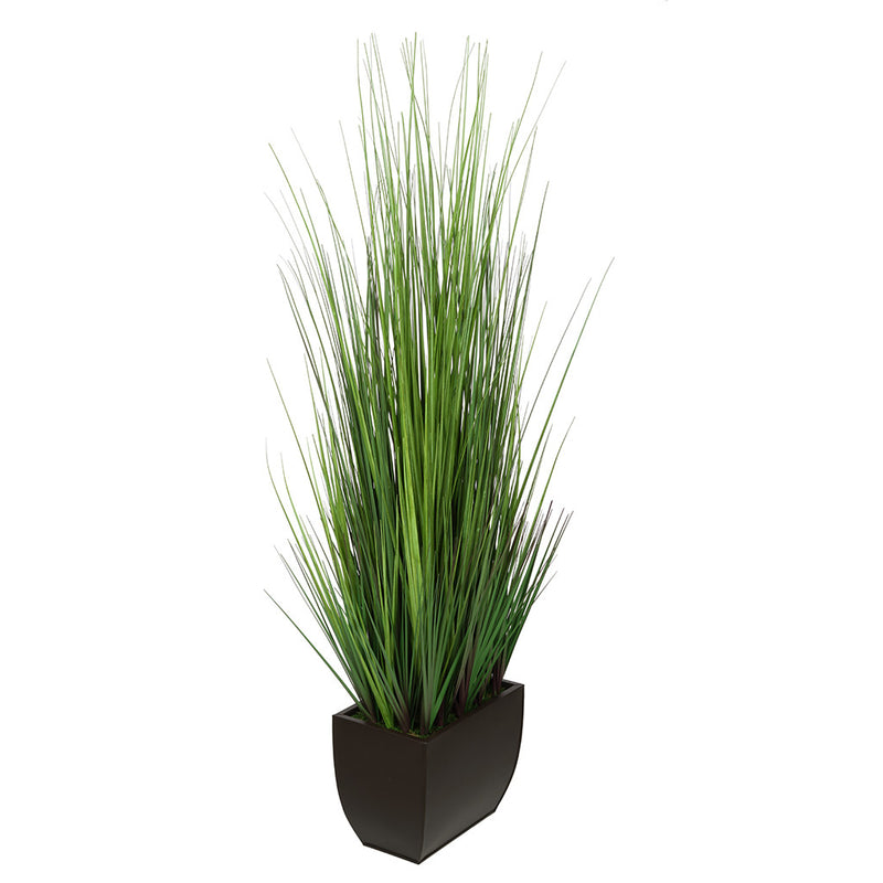 44-inch Grass in Large Rectangle Zinc House of Silk Flowers®