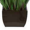 Artificial 27-inch Grass in Small Rectangle Zinc
