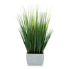 27-inch Grass in Small Farmhouse Rectangle Zinc House of Silk Flowers®
