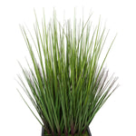 Artificial 28-inch Grass in Medium Rectangle Zinc