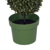 Artificial 25-inch Triple Ball Boxwood Topiary