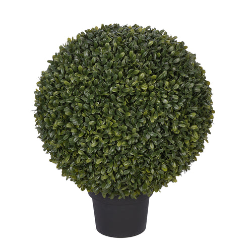 14-inch Boxwood Ball Topiary House of Silk Flowers ®
