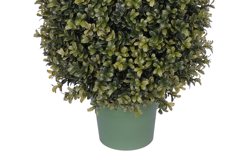 Artificial Boxwood Tower Topiary