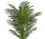 Artificial 4-1/2 foot Areca Palm in Galvanized Southern Farm Bucket