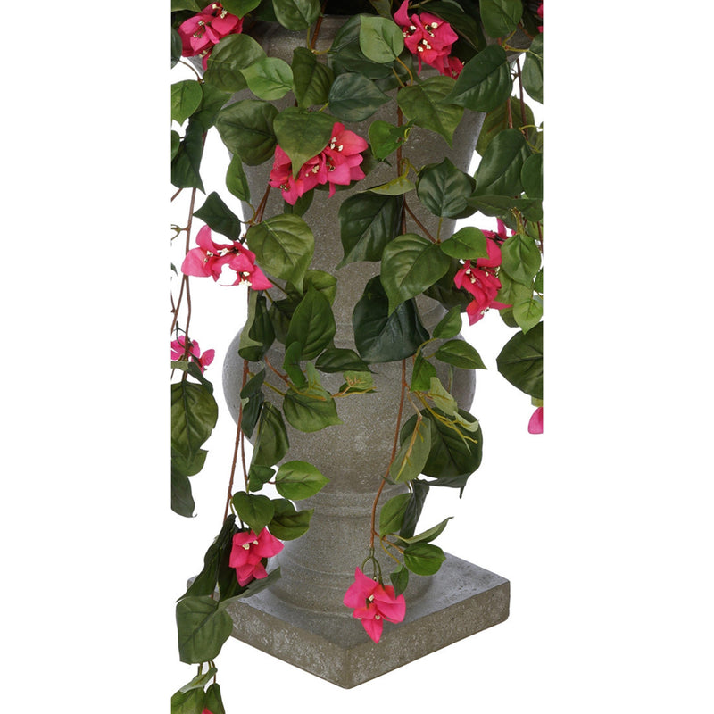 Faux Pink Bougainvillea in Urn Planter – House of Silk Flowers®