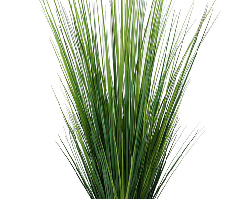 Artificial 50-inch Grass in Galvanized Southern Farm Bucket