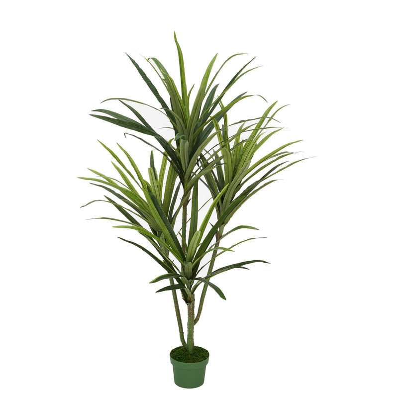 Faux 4ft Dracaena Tree with 4 Heads