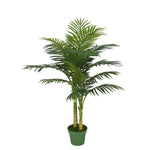 Faux 4ft Golden Cane Palm Tree