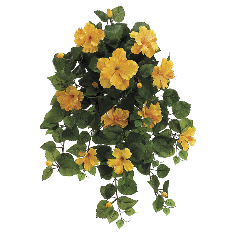 Artificial 22" Hibiscus Trailing Bush - House of Silk Flowers®
 - 3