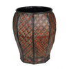Decorative Octagon Metal Vase - 14 1/4" tall x 12" diameter - House of Silk Flowers®
 - 2
